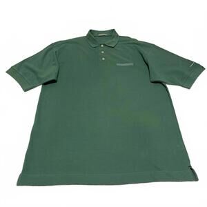 Cutter & Buck Neuberger Lehman Mens Size Large Green Polo Shirt